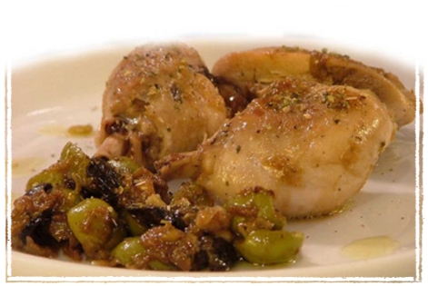 Pollo alle olive